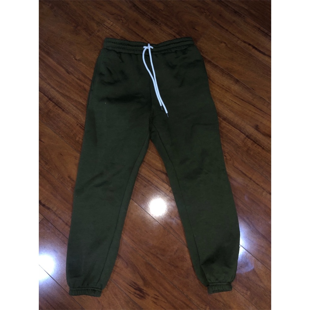 Forever 21 green sweatpants